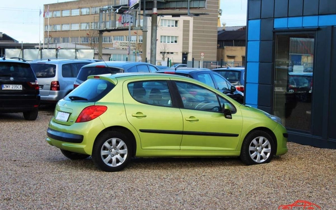 Peugeot 207 cena 10900 przebieg: 162794, rok produkcji 2007 z Pułtusk małe 137
